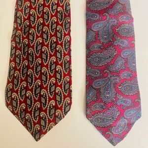 Two GANT 100% Silk Ties
